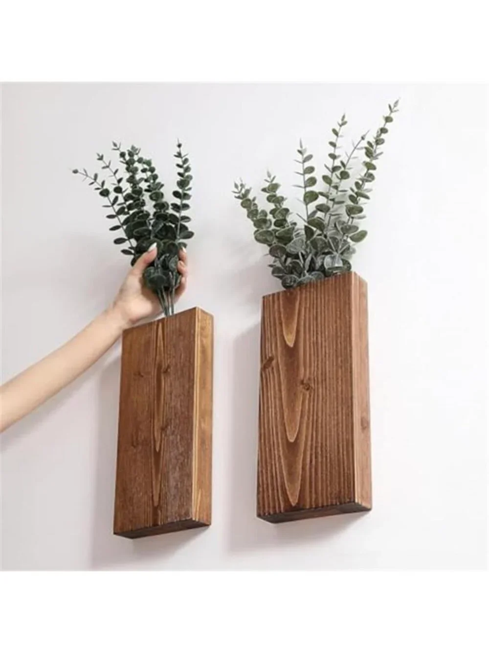 Artificial Eucalyptus Stems Faux Greenery Floral Bouquet Vase Decor 20 Pack
